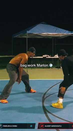 Marlon Balling Out at CORE Basketball Court — Bag Work Highlights
