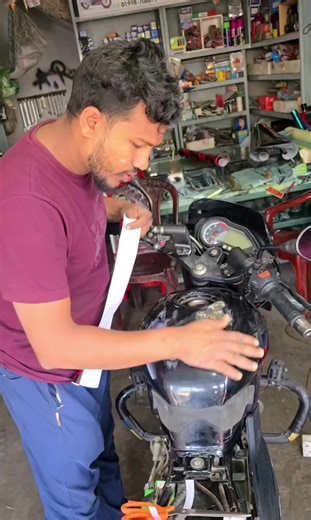 Pulsar tanki sticker modified #foryourpage #shawon_sticker #bikelife