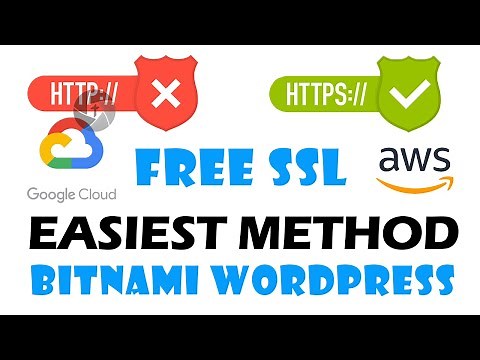 Install SSL Certificate in Bitnami WordPress [Easiest Method] Google Cloud, Amazon AWS