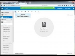 Adding References to RefWorks by Importing Text Files - PubMed Example