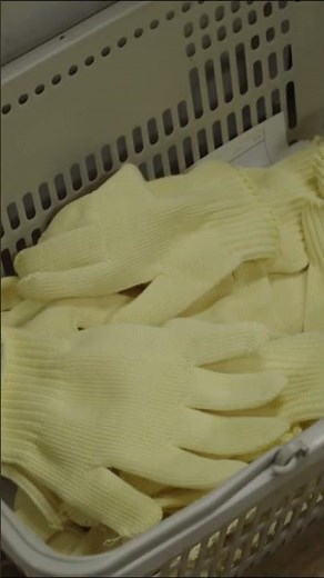 丈夫な手袋ができるまで【石川メリヤス】（work glove manufacturing process）#手袋 #工場 #process
