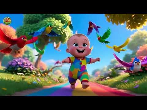 Learn Color Pathway 🌈 | Fun Color Learning Song for Kids | Sing Along