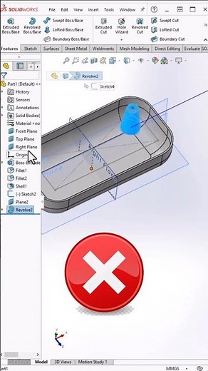 Insert Mounting Boss | Solidworks