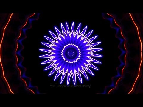 Club background evening music ⭐ Colorful disco party lights effect