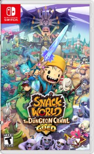 SNACK WORLD: THE DUNGEON CRAWL — GOLD Switch NSP/XCI   DLC - RPG ONLY