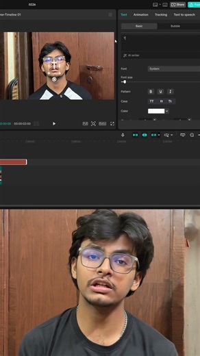 How to add text in background