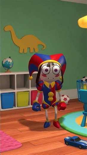 Jester Gets Electrocuted 💥 #shorts #animation