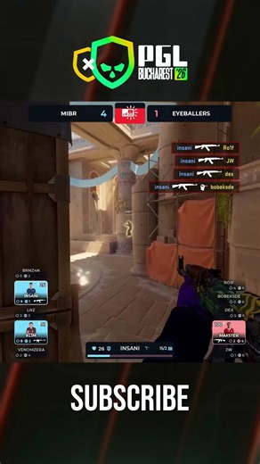 insani ABSOLUTELY DOMINATES and wins the round with ACE #ace #pgl #cs #cs2 #bucharest