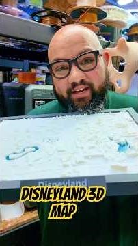 Awesome #disneyland 3D Map on the ‪@Creality3D‬ K2 Plus #3dprinting #disney