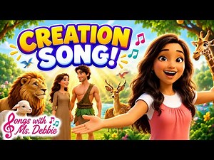 Creation Song for Kids | 7 Days of Creation | Bible Song | Christian Kids Songs