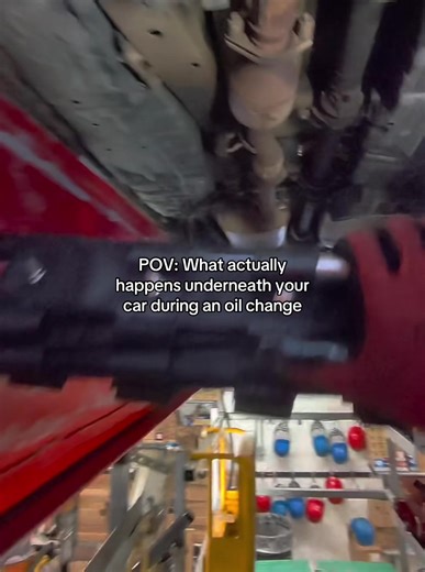What Happens Under Your Car During an Oil Change