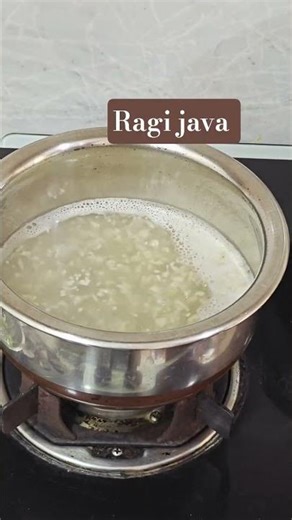 Lose Weight Naturally with Ragi Ambali 🌿 | Healthy Breakfast Recipe #trendingshorts#viralragi java