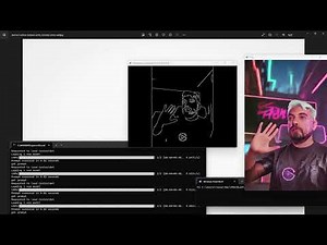 NEW MODEL! OPENCV + COMFYUI API + SDXL TURBO + CONTROLNET CANNY XL LIVE CAM REALTIME GENERATION
