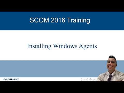Installing Windows Agents on SCOM 2016