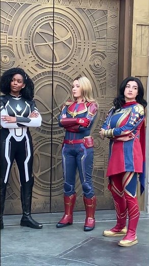Avengers Campus Monica Rambeau, Captain Marvel & Ms. Marvel meet guests @ Sanctum - Disney CA 2/8/26