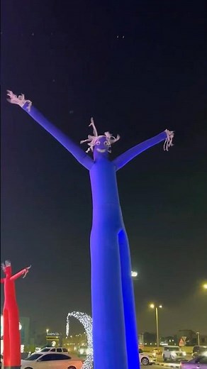 Air Dancer 🕺 dance be n the sky kids love wacky waving inflatable tube man #shorts #kids #funny