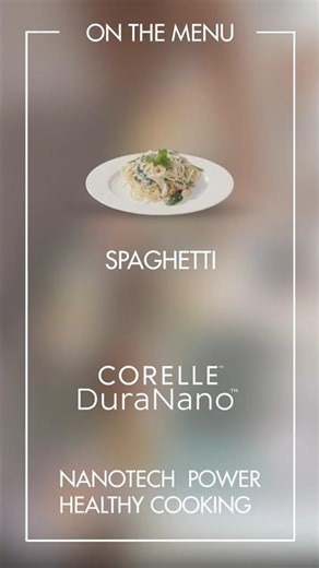 corelle Duranano cookware- made for modern kitchens! Be elegant in every meal.