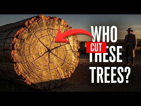 These Stone Logs Have No Roots, No Bark, No Branches — And They've Been Here For 200 Million Years