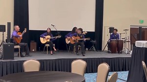 2K views · 67 reactions | Let the San Benito High School's Classical Guitar Ensemble cheerfully send you off into the SPRING BREAK!  Listen to a few clips of the flamenco performing at the Mission Event Center. Volume up! ⬆️  #GoldStandard | San Benito CISD | Facebook