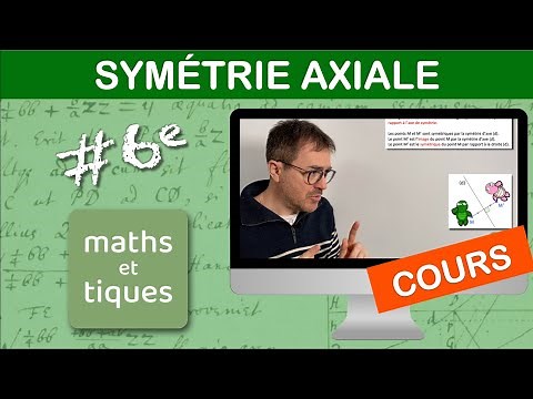 LE COURS : Symétrie axiale - Sixième