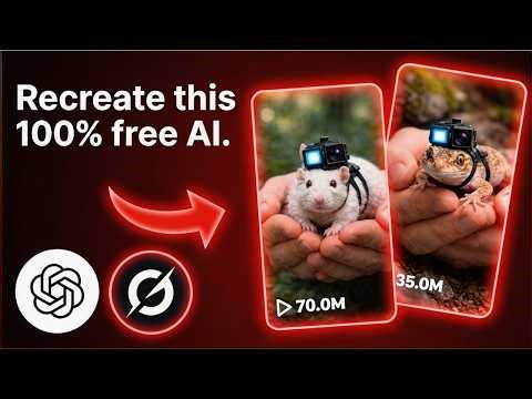How I Created Viral Animal POV Videos with FREE AI \u00100