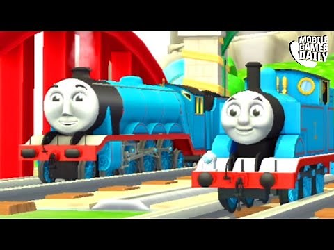 Thomas races Henry in Thomas & Friends: Go Go Thomas - Episode 1 Gameplay (iOS, Android)