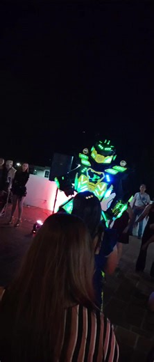 Neon Robot Party Experience