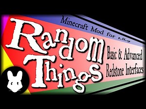 Minecraft mod Random Things: Redstone Interface Bit-by-Bit