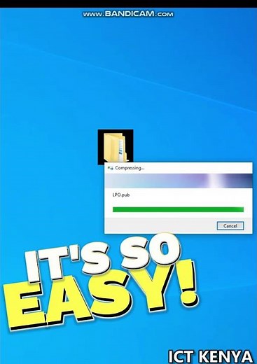 How to Compress Files and Folders in Windows 10 before uploading them#compresspdf #compress #email