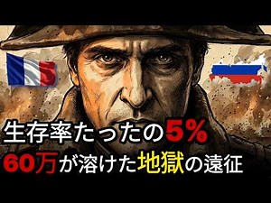 生存率5%｜60万の大陸軍が壊滅したナポレオンのロシア遠征の真実