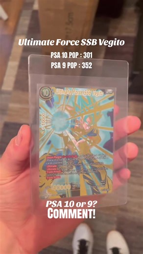 Ultimate Force SSB Vegito PSA 10 Card Insights