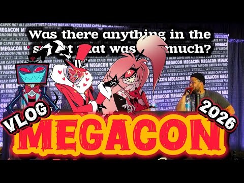 Hazbin Hotel Panel at MegaCon Was INSANE | Orlando Vlog