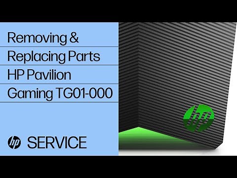 Removing & replacing parts for HP Pavilion TG01-000 | HP Computer Service