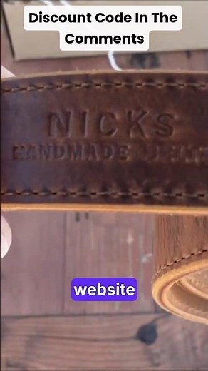 Made In The USA Leather Belt Review: Nick's Belts