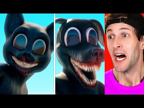 CARTOON CAT, CARTOON DOG And SIREN HEAD In REAL LIFE!