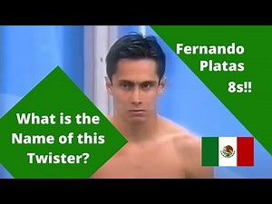 2000 Fernando Platas - Mexico Diving - 8 5s - 3 meter springboard Diving - Olympics