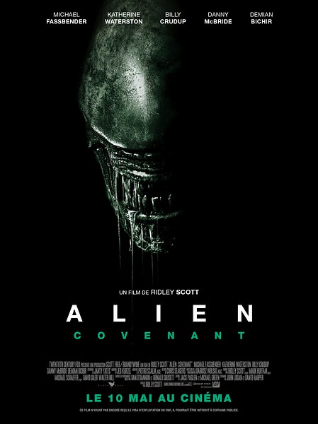Alien: Covenant (2017) ⭐ 6.4 | Horreur, Science-fiction, Thriller