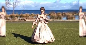 When I Heard Of This Dress She Created, I Was Intrigued, When She Spins Around, I Gasped