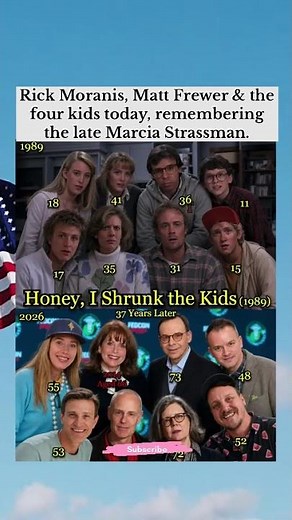 Honey, I Shrunk the Kids: 1989 vs 2026 — 37 Years Later! 🔬 #thenandnow