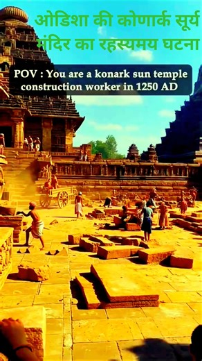ओडिशा में एक मंदिर है जिसका रहस्यमय घटना का बारे मैं कोई नहीं जानता है! कोणार्क सूर्य मन्दिर #konark