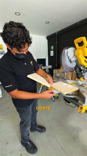 Cut big and mark exact ✂️🔦 12” Miter saw #DeWalt DWS780 #woodworking