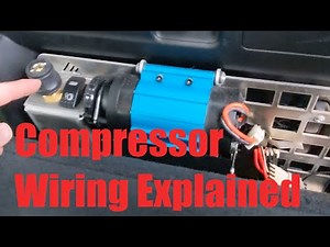 ARB Compressor Switch Wiring - Rear Seat Mount Jeep Gladiator