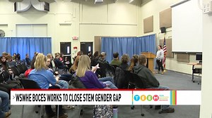 High school students participate in Women in STEM event