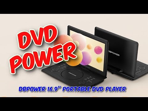 DBPOWER 16.9” Portable DVD Player Review