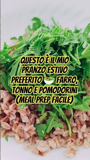 Pranzo estivo light veloce facile #ricettefit #fitfood #senzalattosio #ricettefacili #ricettesane