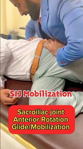 Sacroiliac Joint Anterior Rotation Mobilization/Glide