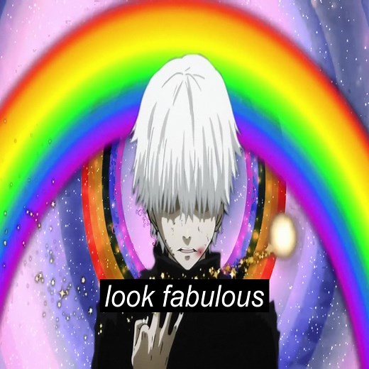 cause it makes me look fabulous :p #tokyoghoul #kaneki #funny #edit #fyp
