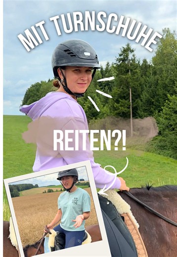 Mit Sneaker Reiten? Ja oder nein?👎🏼👍🏻