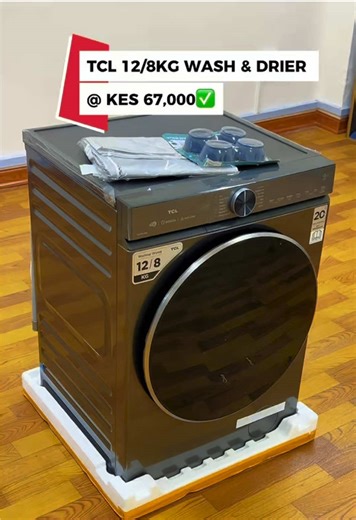 TCL C512WDG 12KG/8KG Washer & Dryer Combo Now Available