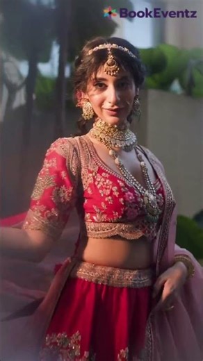 This Bridal Look is pure royalty. 👑❤️ #bridallook